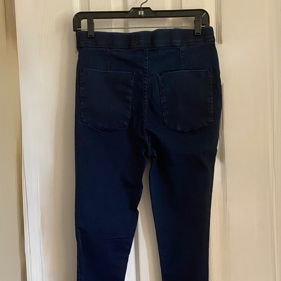 FREE PEOPLE Easy Goes It Denim Leggings Jeggings - SIZE 30 NWT - Picture 5 of 9